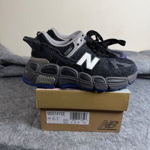 Salehe Bembury x New Balance 574 YURT Universal Communication Black Plum 4.5M 6W